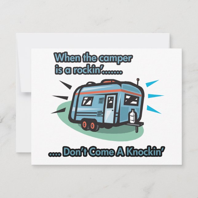 Quand le camping-car est un rocher' (Devant)