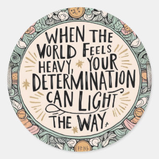 Quand le monde ressent des autocollants