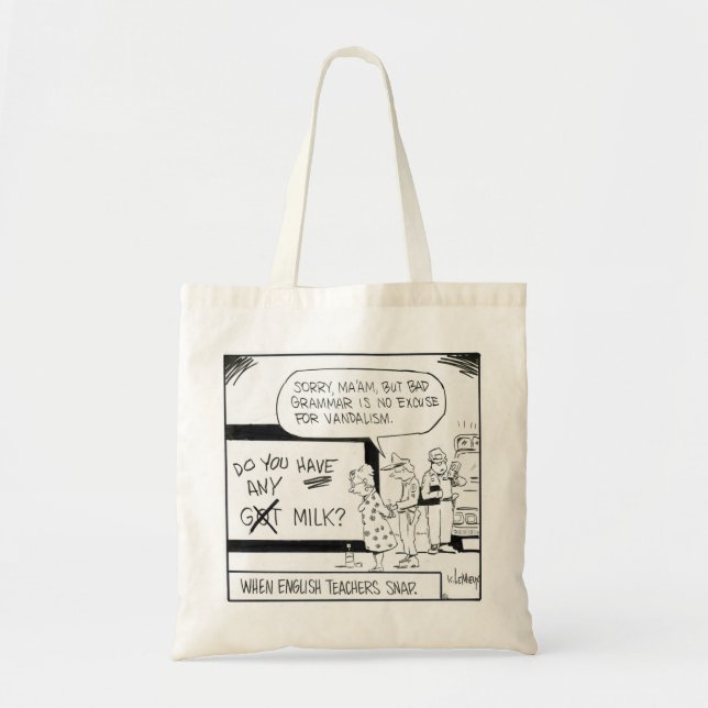"Quand les professeurs d'Anglais cassent" le sac (Devant)