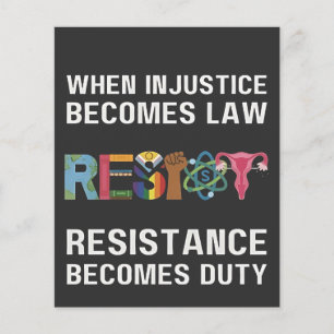 Quand L'Injustice Devient Loi, La Résistance Devie
