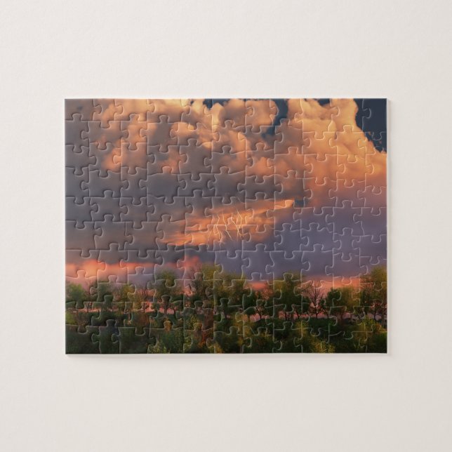 Quand Mars Frappe Son Puzzle De La Corne (Horizontal)