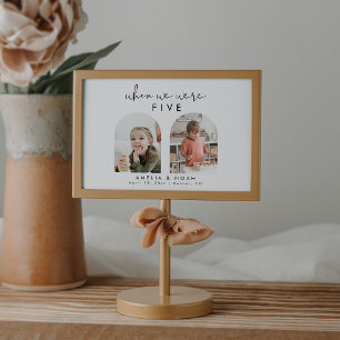 Quand Nous Étions Bébé Photo Mariage Numéro de tab