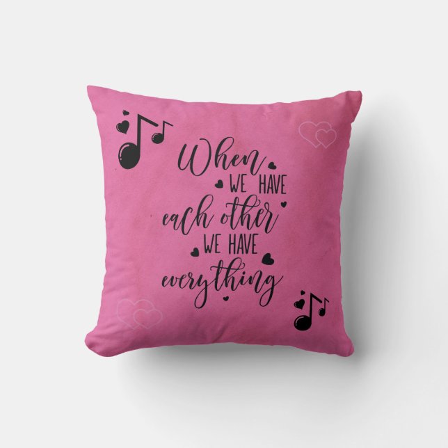 Quand nous nous avons un autre Coussin Valentin (Recto)