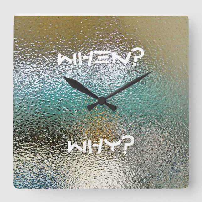 Quand ? Pourquoi ? - La Meilleure Horloge Murale C (Recto)