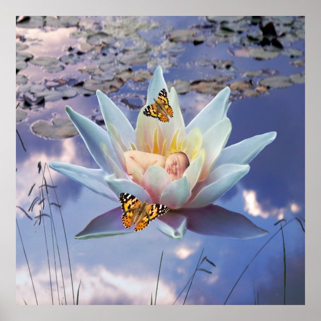 Quand un petit bébé va dormir poster (Devant)