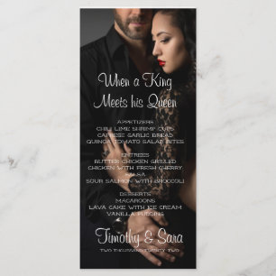 Quand un roi rencontre son menu Reine