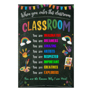 Quand Vous Entrez Cette Affiche De Classe