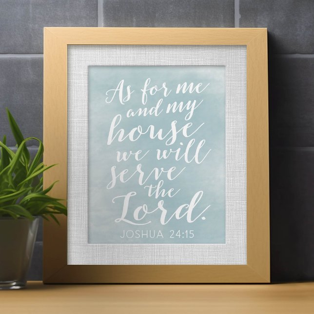 Quant à Moi et Ma Maison, nous servirons le Seigne (Créateur téléchargé)