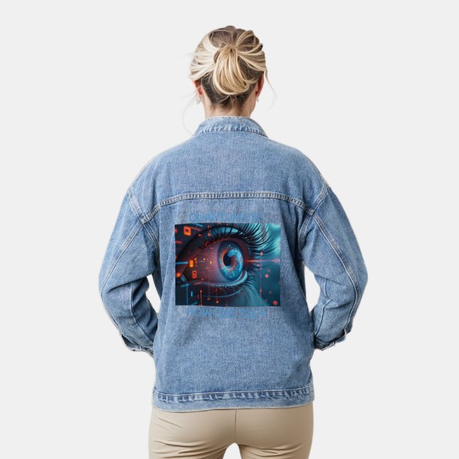Quantum Eye veste en jean pour femmes (Modèle)