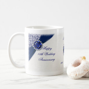 quarante-cinquième Tasse d'anniversaire de mariage