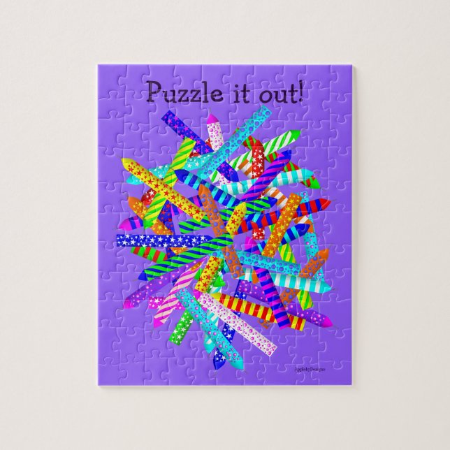 quarante-deuxième Puzzle d'anniversaire (Vertical)