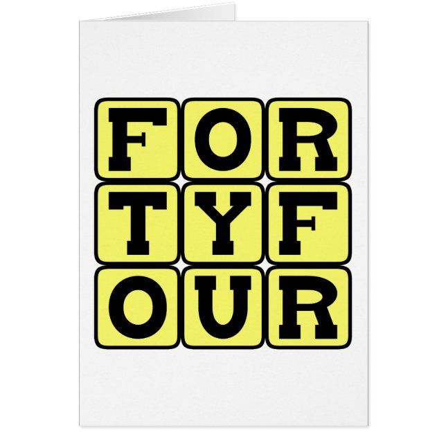 Quarante-Quatre, Numéro 44 (Devant)