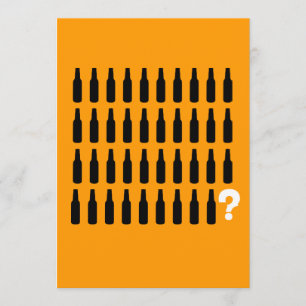 quarantième Invitations d'anniversaire -