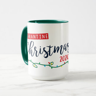 Quarantine Christmas 2020 Mug, Two-tone, Mug