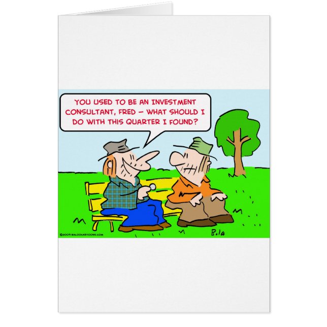 quart de consultant en matière d'investissement (Devant)