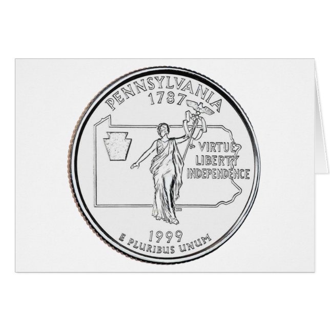 Quarter d'État de Pennsylvanie (Devant horizontal)