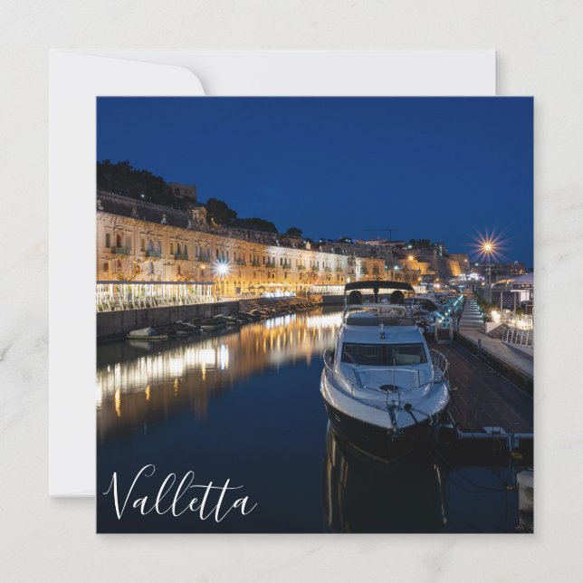 quartier de Valletta au bord de l'eau avec petit p (Devant)
