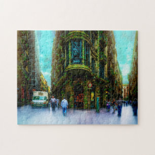 Quartier gothique Barcelone. Puzzle