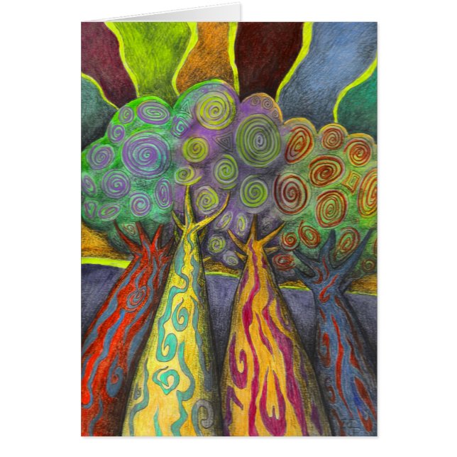 Quatre arbres (Devant)