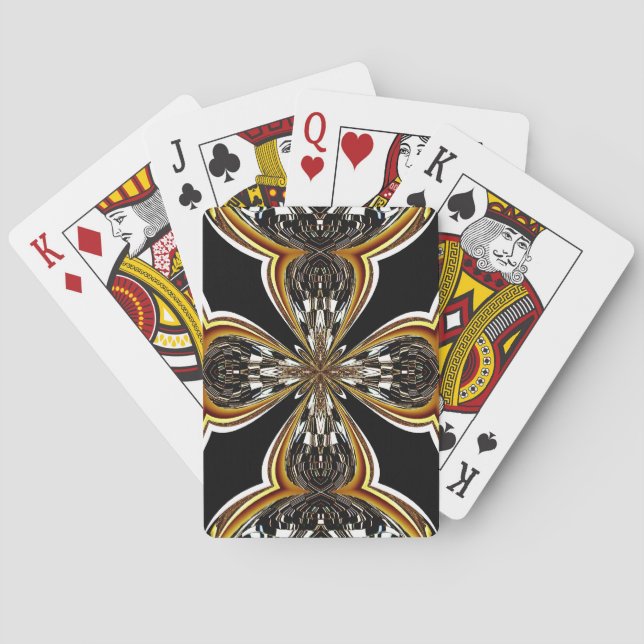 Quatre cartes de jeu de concepteur de jeu (dos)
