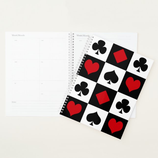 Quatre combinaisons de cartes (Devant avec enveloppe)
