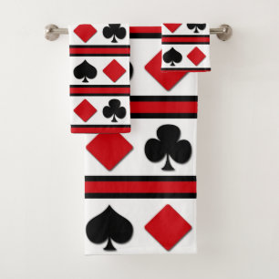 Quatre costumes de carte
