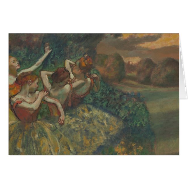 Quatre Danseuses d'Edgar Degas, Ballet Fine Art (Devant horizontal)