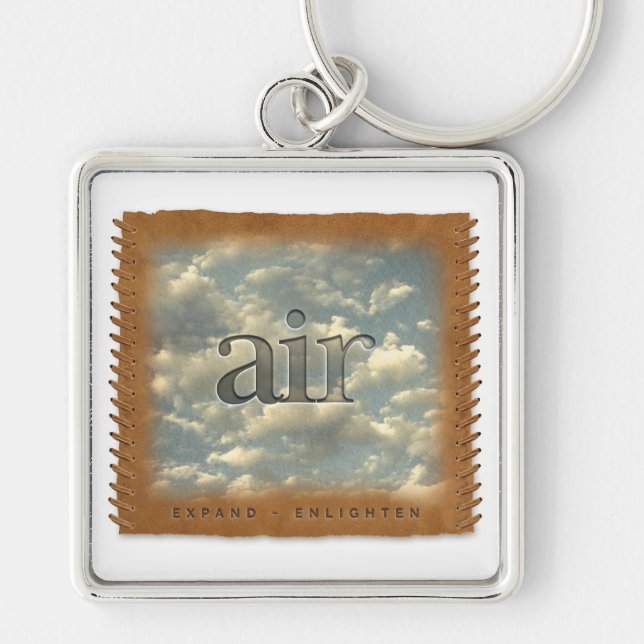 QUATRE ÉLÉMENTS - Air - Porte-clés (Devant)