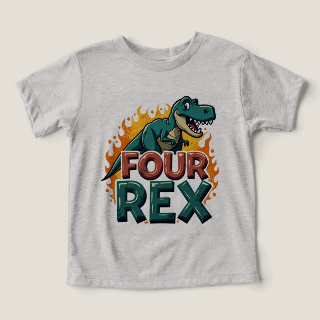 Quatre Rex : Roaring in Four! (Design Recto)