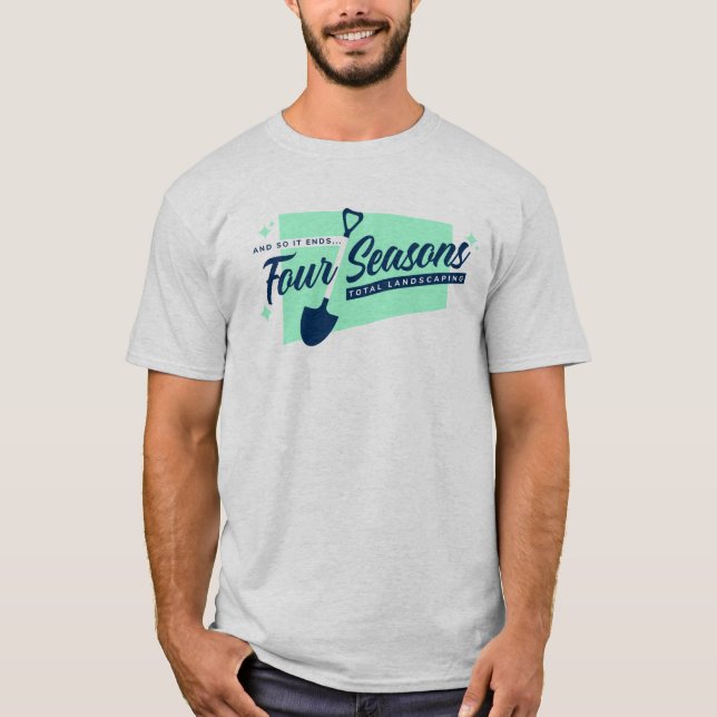 Quatre saisons Total Landscaping Hommes Tshirt (Devant)