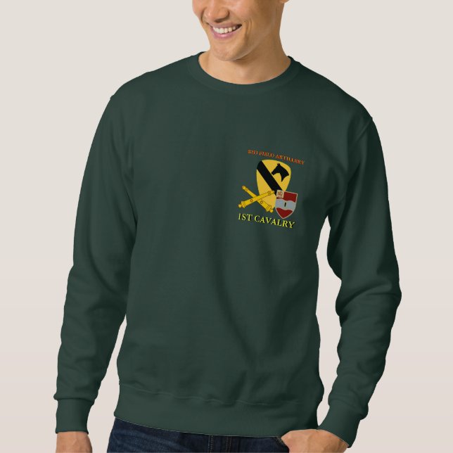 quatre-vingt-deuxième SWEATSHIRT de CAVALERIE (Devant)