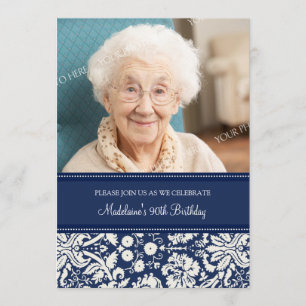 Quatre-vingt-dixième invitations de fête