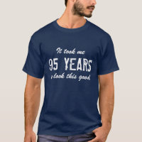 quatre-vingt-quinzième T-shirt d'anniversaire pour