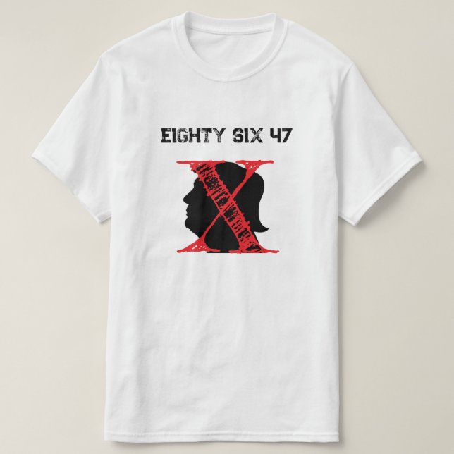Quatre-vingt-six 47 t-shirt (Design devant)