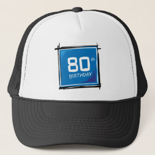 quatre-vingtième casquette d'anniversaire