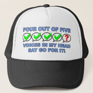 Quatre Voix Sur Cinq Drôle De Chapeau Casquette De