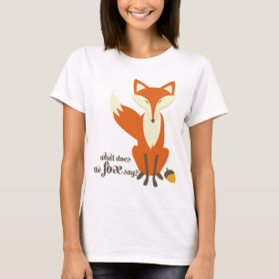 Que dit le Fox Illustration T-shirt féminin