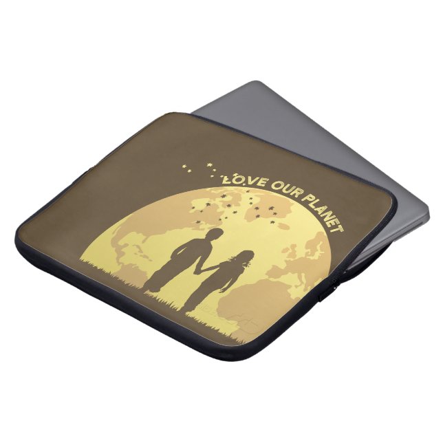 Que la paix commence avec nous | Sac à manches pou (Devant haut)