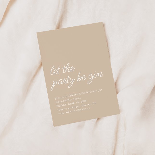 Que le parti soit gagnant Invitation d'anniversair (Créateur téléchargé)