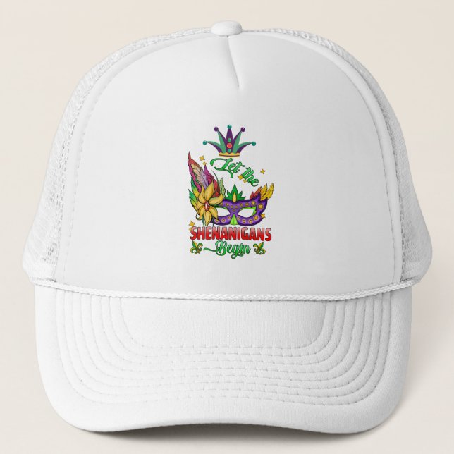 Que les Shenanigans commencent Casquette de camion (Devant)