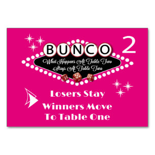Que Se Passe-T-Il À La Carte De Table Bunco #2