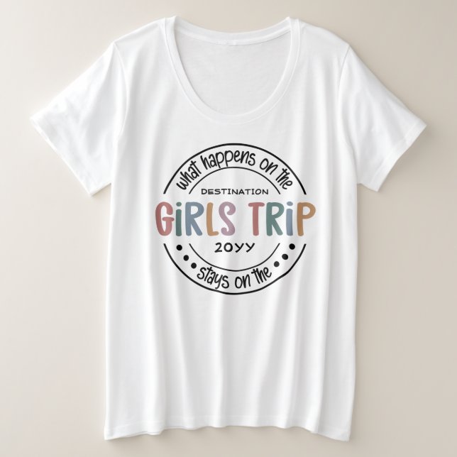 Que se passe-t-il sur Girls Trip Custom Girls Week (Design devant)