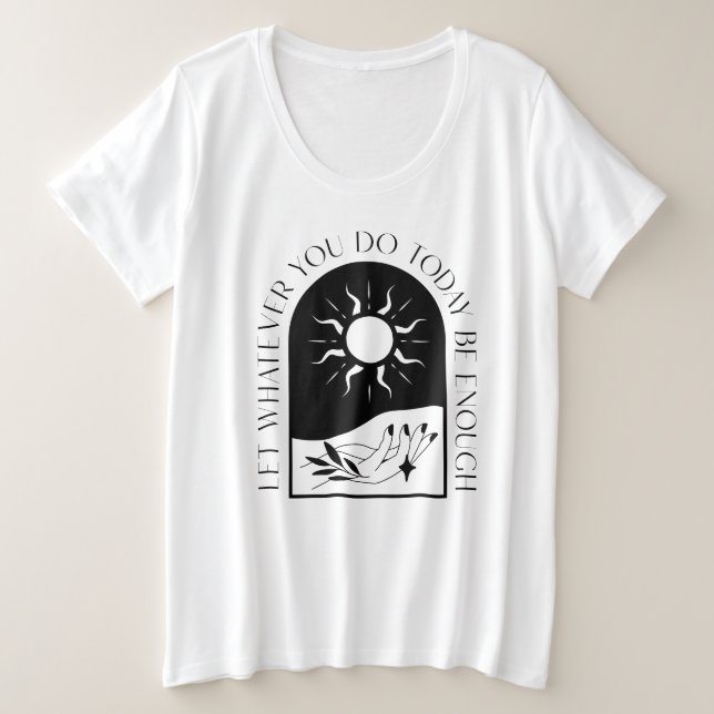 Que Tout Ce Que Vous Faites Aujourd'Hui Soit Suffi (Design devant)