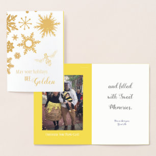 Que vos vacances soient dorées   CARTE PHOTO