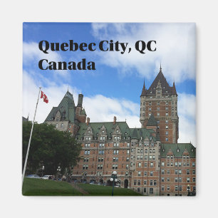 Québec - aimant de touriste de Frontenac de