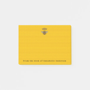 Queen Bee avec Crown Post-it Notes