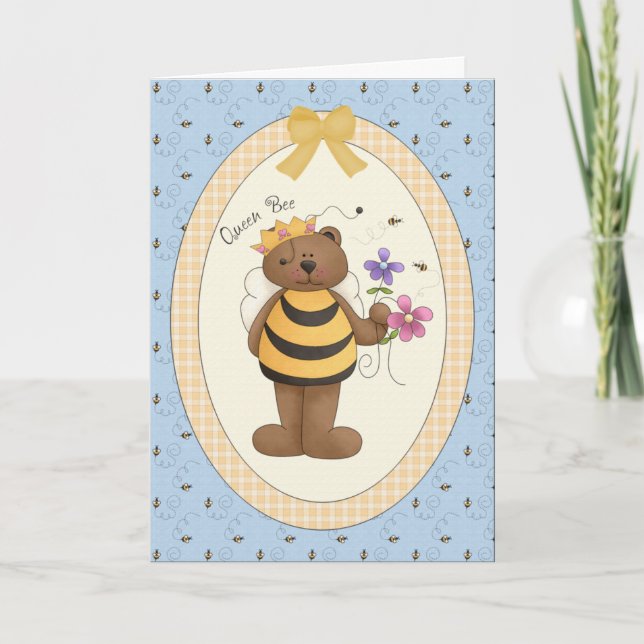 Queen Bee - Carte de voeux (Devant)