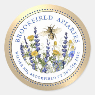 Queen Bee Cottage Garden Apiary Étiquette promotio