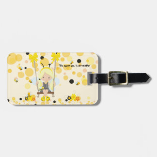 Queen Bee, étiquette bagage