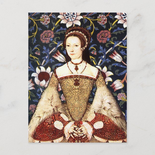 Queen Catherine Parr - Carte postale Portrait (Devant)